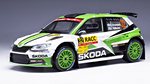 Skoda Fabia R5 #32 Rally Catalunya 2018 Rovanpera - Halttunen by IXO MODELS