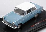 Opel Rekord P2 1961 (White/blue) by IXO MODELS