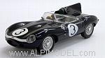 Jaguar D Type #3 Winner Le Mans 1957 Flochart - Bueb