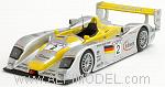 Audi R8 2002 #2 R.Capello-J.Herbert-C.Pescatori 2nd Le Mans 2002