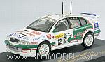 Skoda Octavia WRC  #12 B.Thiry - S.Prevot Monte Carlo 2001