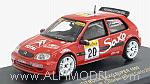 Citroen Saxo Super  1600 Rally Monte Carlo 2001 P.Bugalski - J.P.Chiaroni