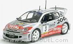 Peugeot 206 WRC Winner Rally Catalunya 2002 G.Panizzi - H.Panizzi