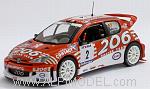 Peugeot 206 WRC #2 Antibes Azur Rally 2003 Thiry - Fortin