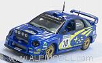 Subaru Impreza WRC Swedish Rally 2002 T.Makinen (with 2 figures) MC43SW