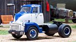 GMC 950 COE Truck 1954 (White/Blue) by IXO MODELS