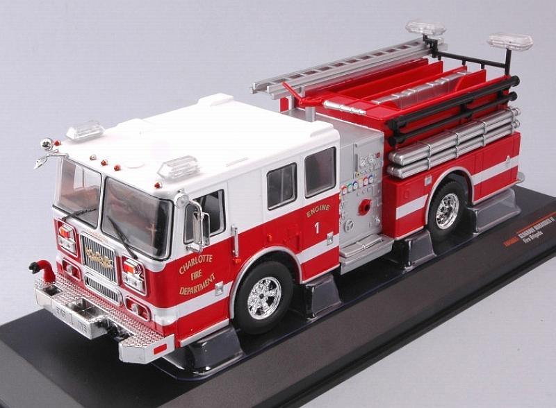 Seagrave Marauder II Charlotte Fire Department Truck by ixo-models