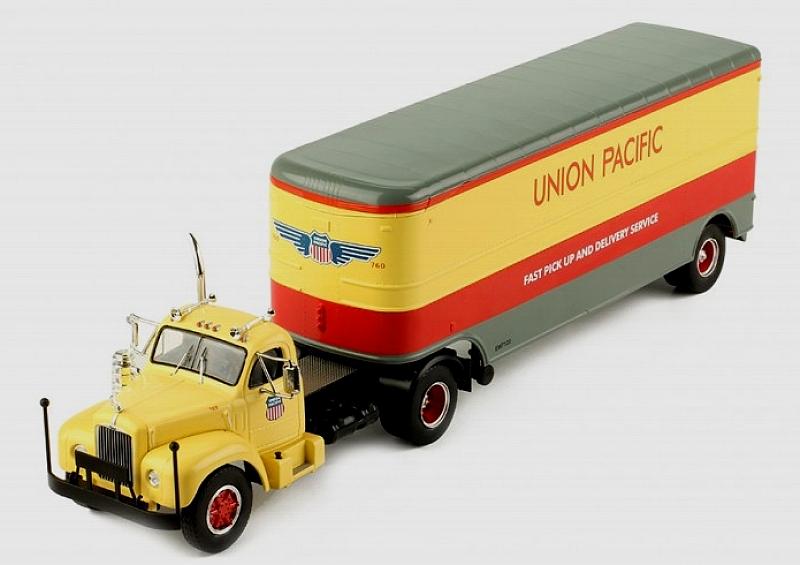 MACK B 61 Truck Union Pacific 1955 with trailer by ixo-models