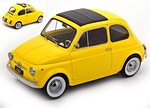 Fiat 500 1968 (Yellow) by KK SCALE MODELS