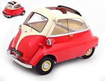 BMW 250 Isetta 1959 (Red/White) by KK SCALE MODELS