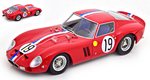 Ferrari 250 GTO #19 Le Mans 1962 Noblet - Guichet by KK SCALE MODELS