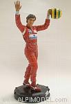 Ayrton Senna figure Winner GP Suzuka 1993 (h=34cm)