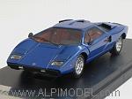 Lamborghini Countach LP400 (Blue Metallic) with opening parts - designed by MR Collection