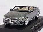 Mercedes S-Class Cabriolet 2015 (Selenite Grey) Mercedes Promo by KYOSHO