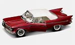 Chrysler Imperial Closed Convertible 1961 Red/white