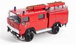Magirus Deutz 100 D7 Fa Lf8-ts Red by LUCKY DIE CAST