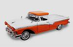 Ford Ranchero 1957 White/orange by LUCKY DIE CAST