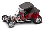 Ford T-Bucket Top Up 1923 (Burgundy) by LUCKY DIE CAST