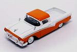 Ford Ranchero 1957 Orange/white