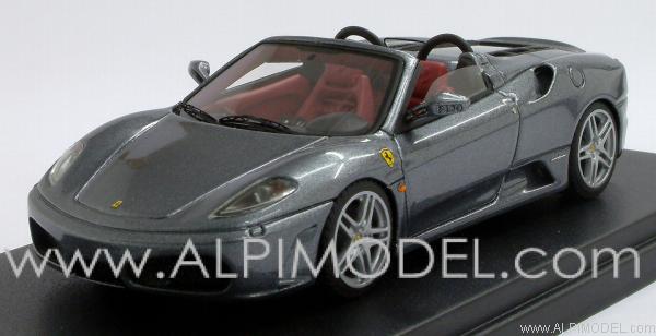 looksmart Ferrari F430 Spider (Titanium Grey) (1/43 scale model)