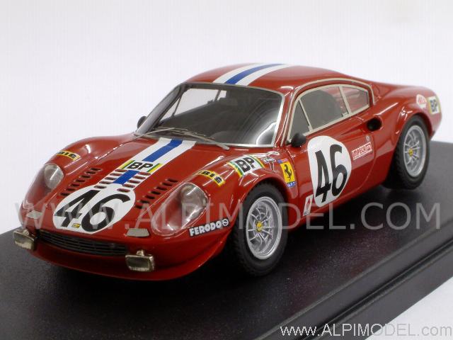 looksmart Ferrari Dino 246 GT #46 Le Mans 1976 (1/43 scale model)