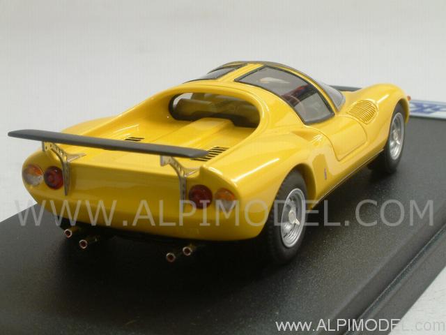 looksmart Ferrari Dino 206 S Prototype (Yellow) (1/43 scale model)