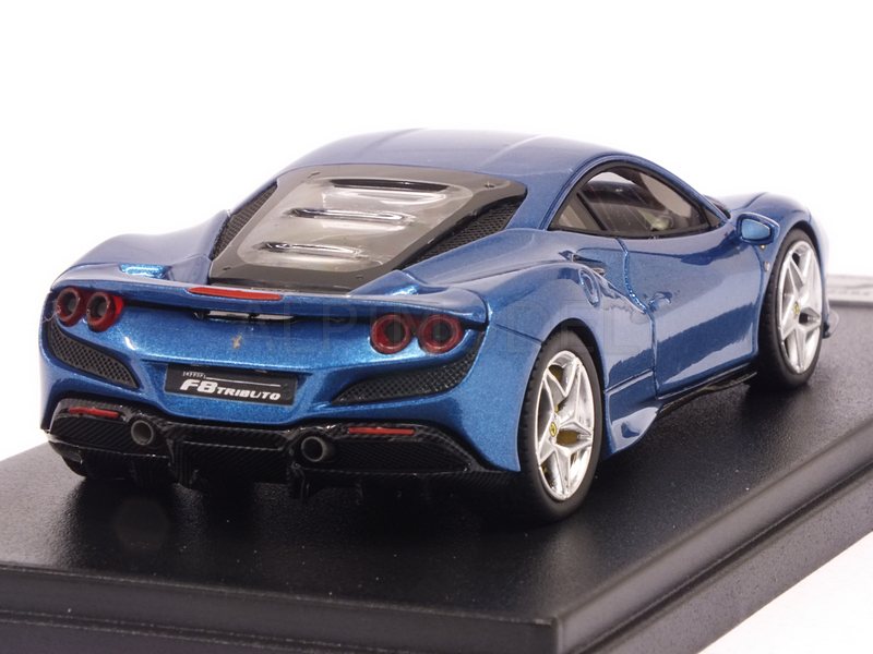 Ferrari F8 Tributo Geneva Motorshow 2019 (Blue Metallic) by looksmart