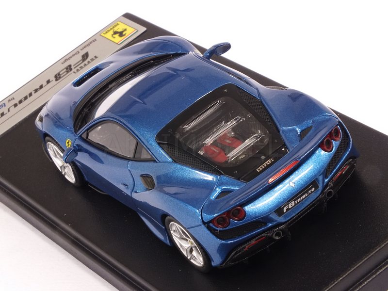 Ferrari F8 Tributo Geneva Motorshow 2019 (Blue Metallic) by looksmart