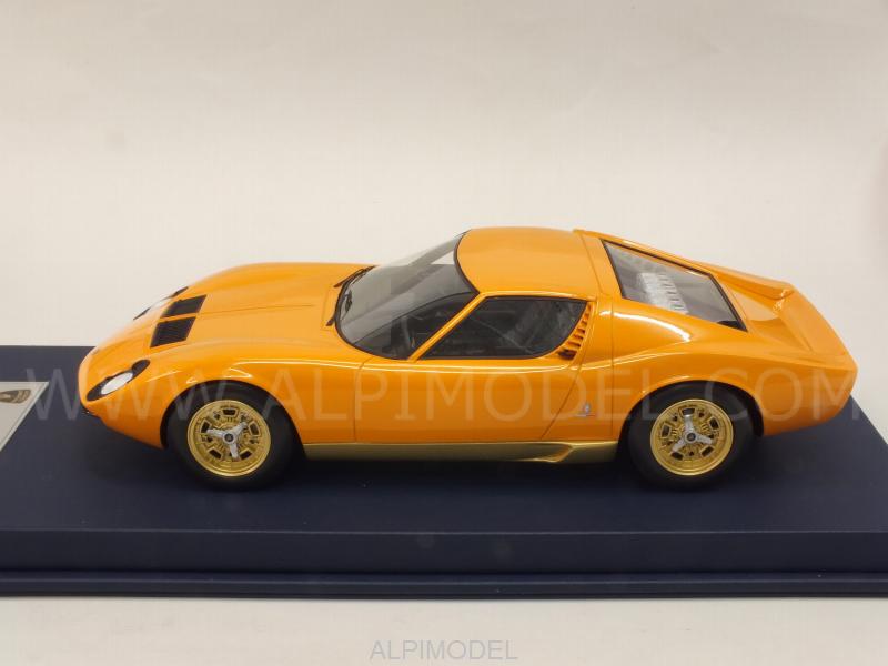 Lamborghini Miura P400 Voiture Modèle Échelle 1:43 1966 IXO jaune mythiques K8 