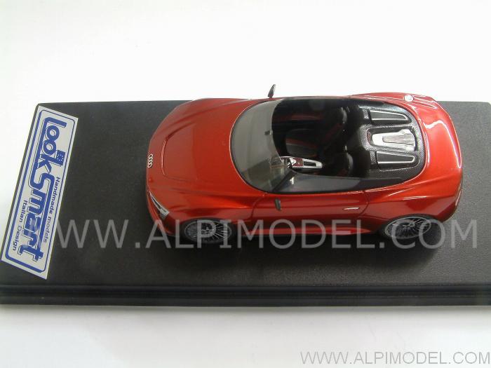 Audi R8 Spyder E-tron (Metallic Red)  Limited Edition 50pcs. by looksmart