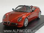 Alfa Romeo 8C Spider Production Version 2009 (Red Competizione Metallic)