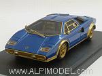 Lamborghini Countach LP500S Walter Wolf (Metallic Blue/Gold)