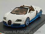 Bugatti Veyron 16.4 Vitesse Grand Sport Paris Motorshow 2012 (White/Light Blue)