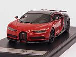 Bugatti Chiron Sport with open wing (Grey Carbon/italian Red)