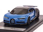 Bugatti Chiron Sport Open Wing (Grey Carbon/French Racing Blue)