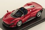 Ferrari Daytona SP3 open roof  (Rosso Magma) by LOOKSMART