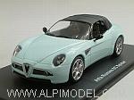 Alfa Romeo 8C Spyder 2010 (Light Blue) closed roof