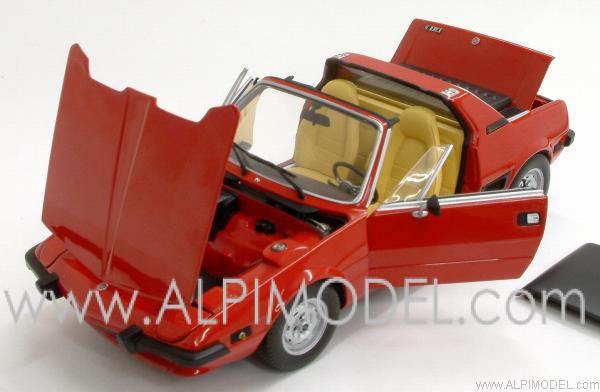 ミニ.チャップス1/18フィアットX1/9 1974（レッド） ミニ.チャップス1