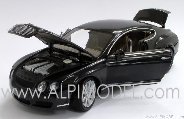 Bentley Continental GT 2002 Black by minichamps