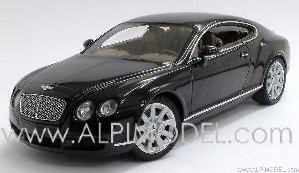 Bentley Continental GT 2002 Black by minichamps