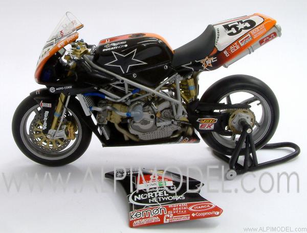 Ducati 998RS R. Laconi SBK 2003 Team Caracchi NCR Nortel by minichamps