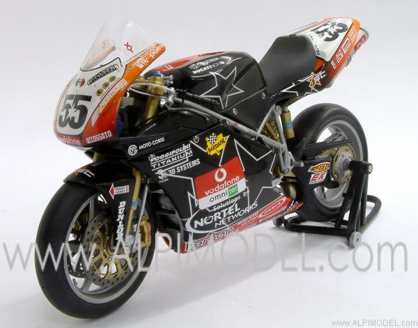 Ducati 998RS R. Laconi SBK 2003 Team Caracchi NCR Nortel by minichamps