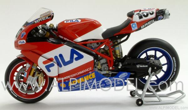Ducati 999R F03 Team Fila Ducati  N. Hodgson World Champion Superbike 2003 by minichamps