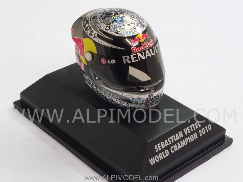 minichamps Helmet Sebastian Vettel World Champion F1 2010 (1/8