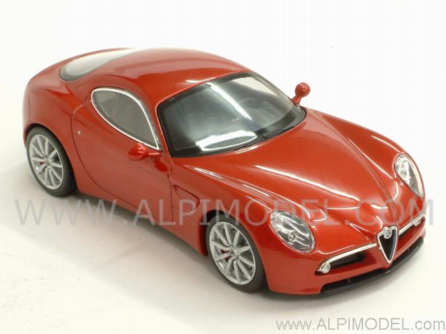Alfa Romeo 8C Competizione 2003 (Red Metallic) by minichamps