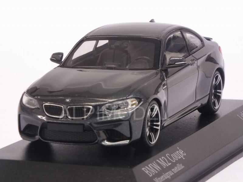 BMW M2 2016 in Grey Metallic Scale Model Replica 1/87 Scale Details about   Minichamps 