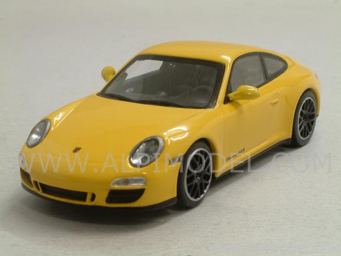 Porsche 911 997 GT3 Mki 2009 Giallo Velocità MINICHAMPS Modellino Auto 1:43
