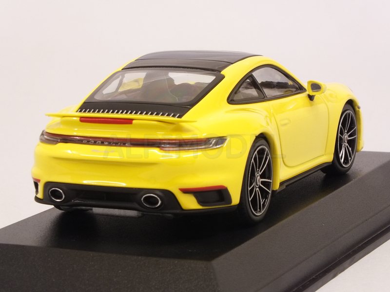 Porsche 911 Turbo S (992) 2020 (Yellow) by minichamps