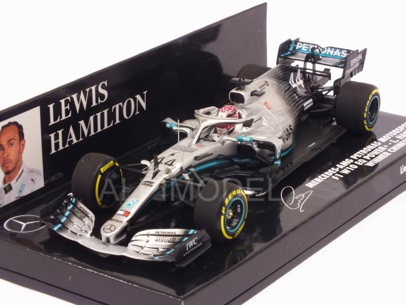 Mercedes AMG W10 #44 Winner GP China 2019 Lewis Hamilton by minichamps