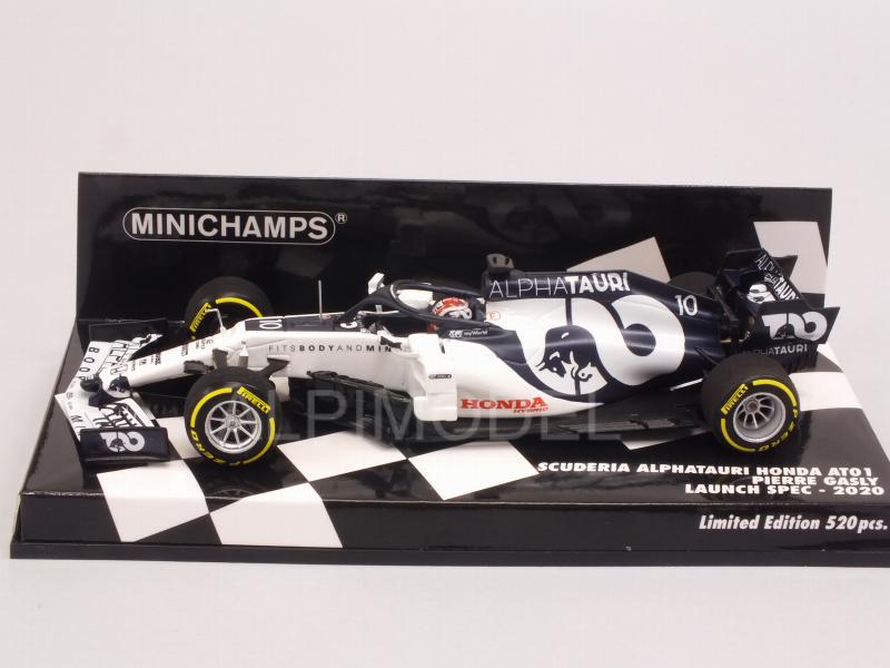 Alpha Tauri AT01 Launch Spec 2020 Pierre Gasly by minichamps